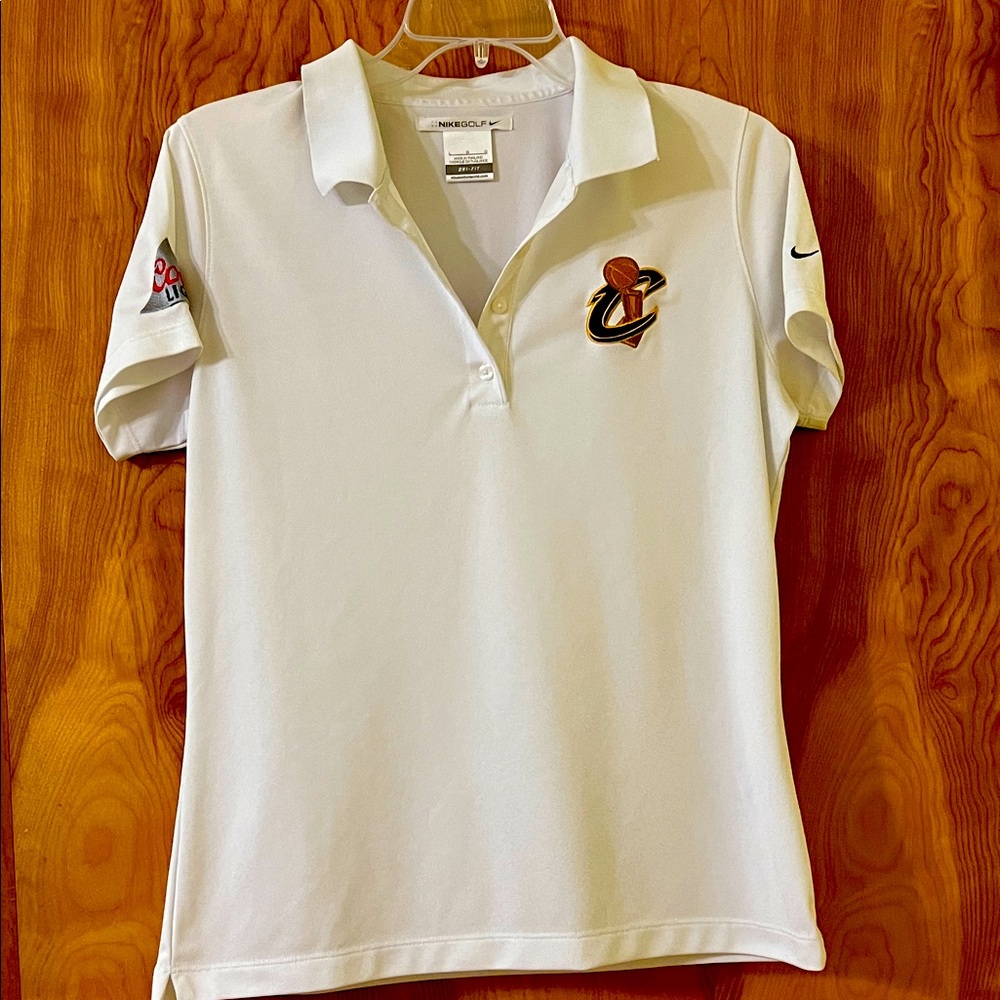 Nike Golf White Dri-FIT Polo